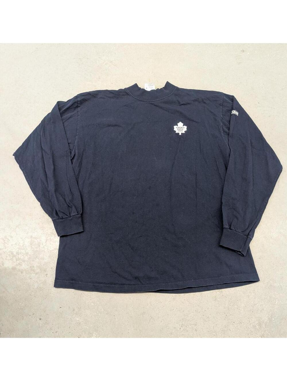 Vintage 90s CCM Toronto Maple Leafs NHL Long Sleeve Shirt